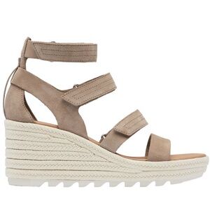 New Sorel Cameron Multi Strap Wedge Sandal 8.5